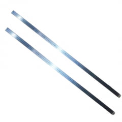 Regua de Metal Aço Inox 100cm (1 metro) para Desenho e Artesanato